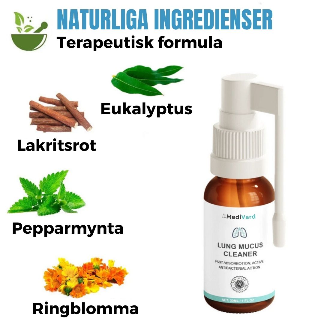 MediVård™ Lungmukusrensare